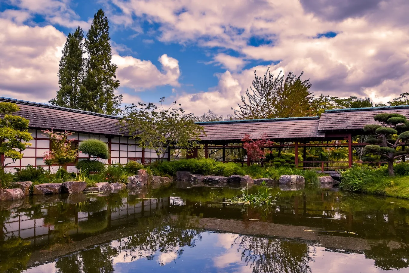 Jardin japonais Île de Versailles Nantes
